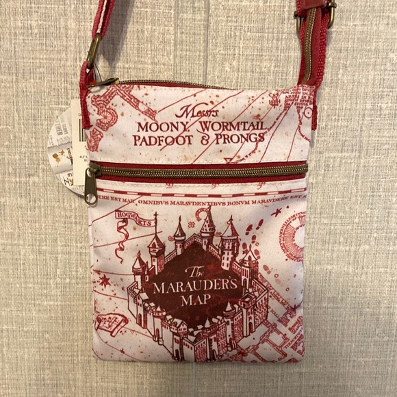 Loungefly Handbags - Loungefly Harry Potter Marauder’s Map Passport Crossbody Bag